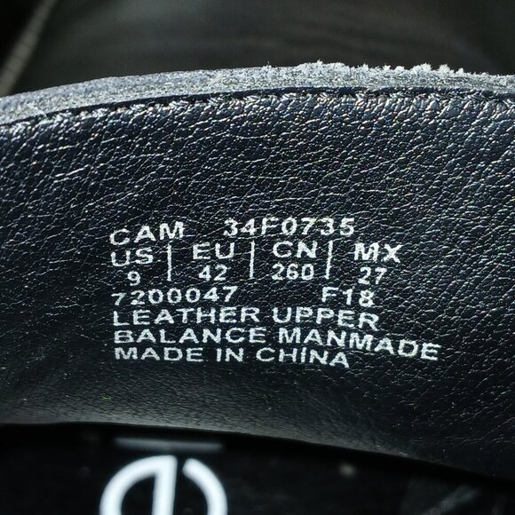 CALVIN KLEIN CAM SMOOTH CALF LEATHER CHUKKA BOOTS, SIZE 9, GREAT CONDITION Mens - Picture 9 of 9